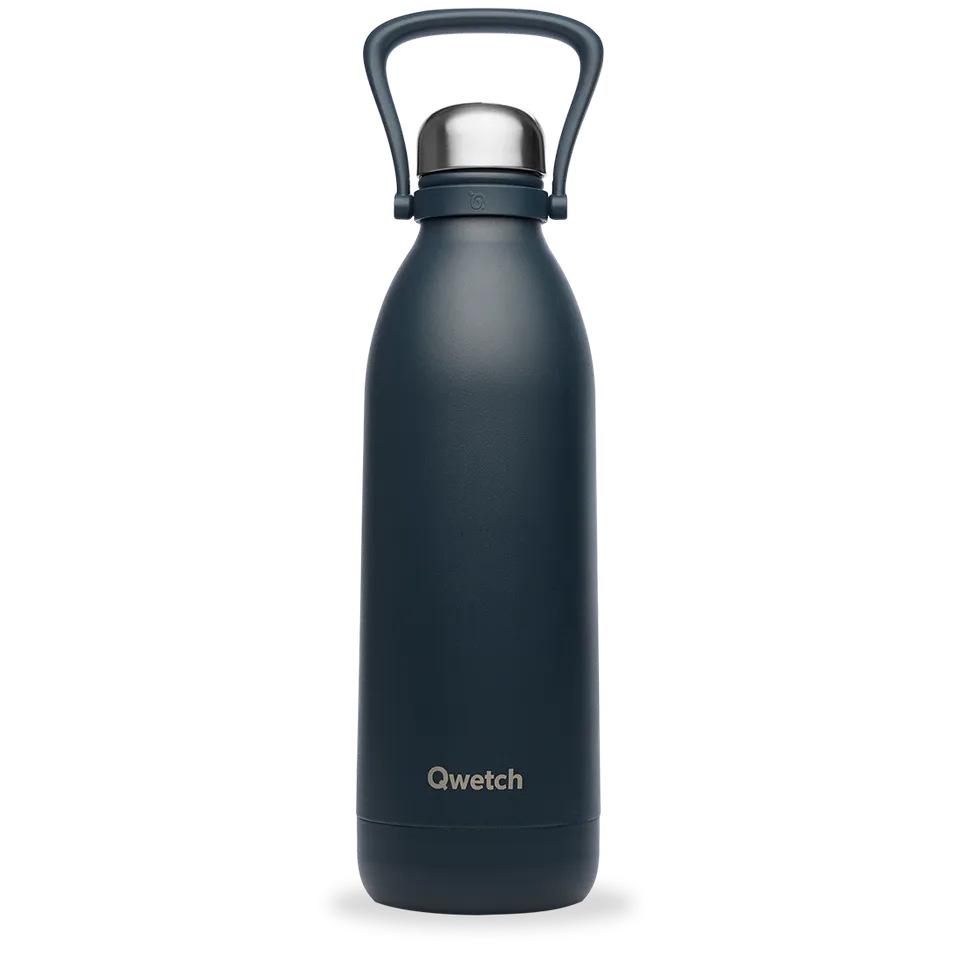 Qwetch Titan Matt Gris Carbone termoláhev 1,5 l šedá