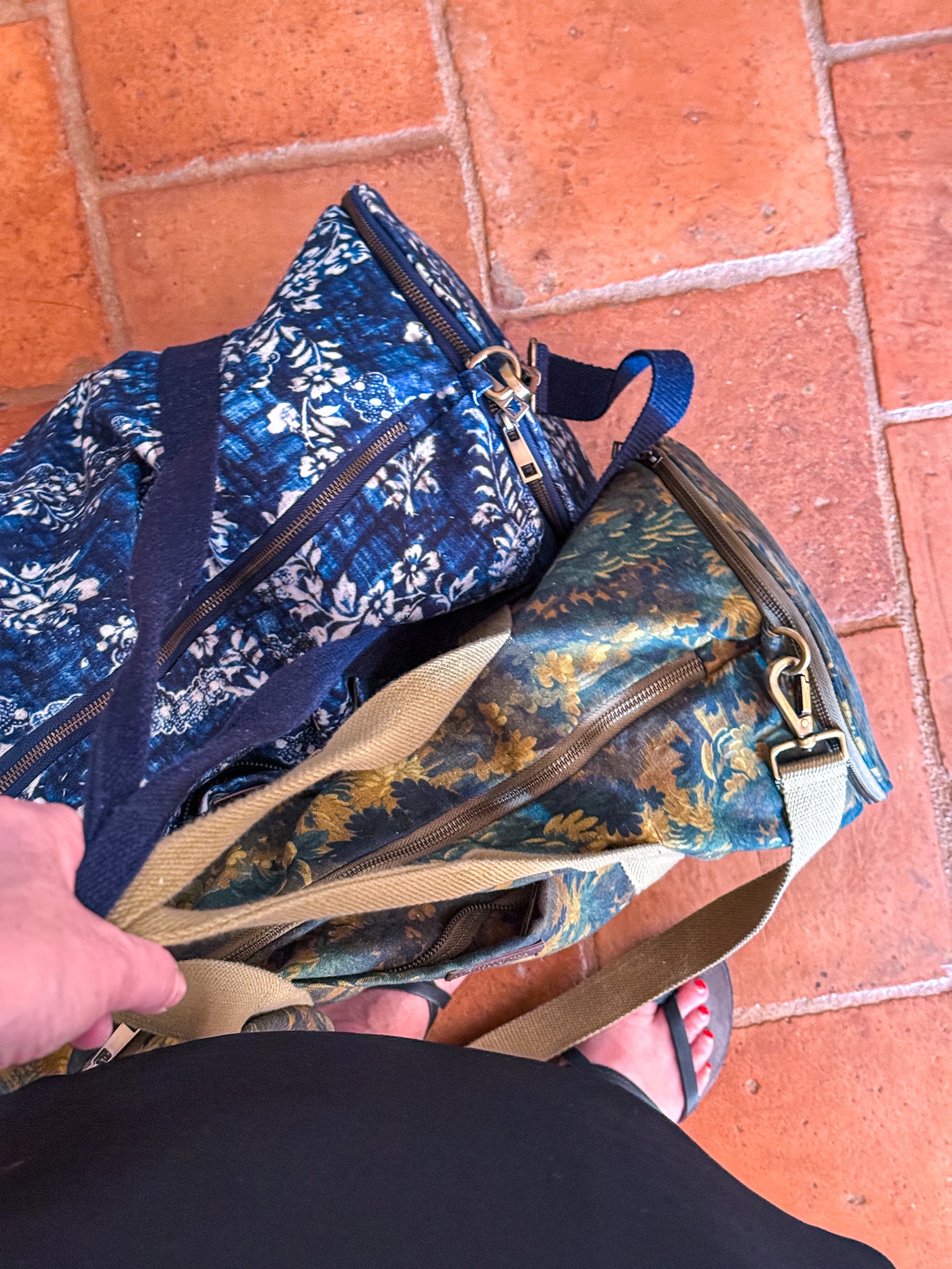 Yumbox Weekender cestovní taška Provence Verte textilní