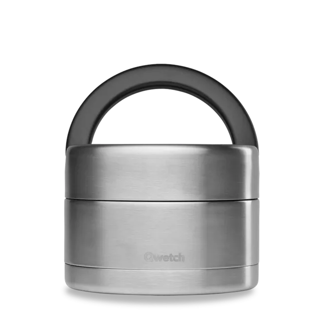 Qwetch Inox termo krabička na jídlo s rukojetí 650 ml