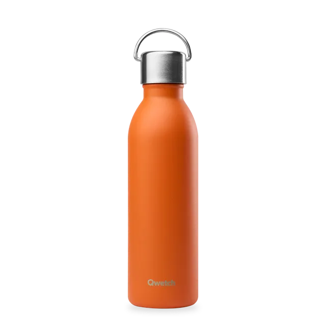 Qwetch Active Matt Orange termoláhev 600 ml oranžová nerez