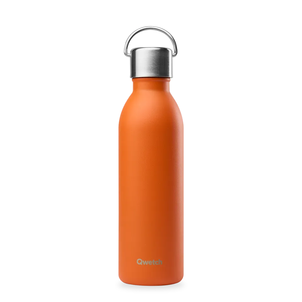 Qwetch Active Matt Orange termoláhev 600 ml oranžová nerez