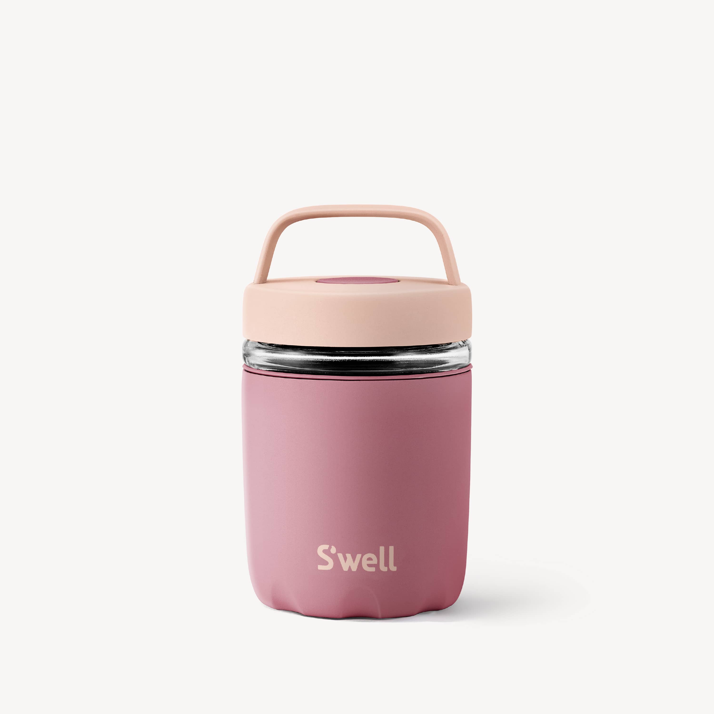 S'well Glass+ Food Jar dóza Chambray 15oz skleněná