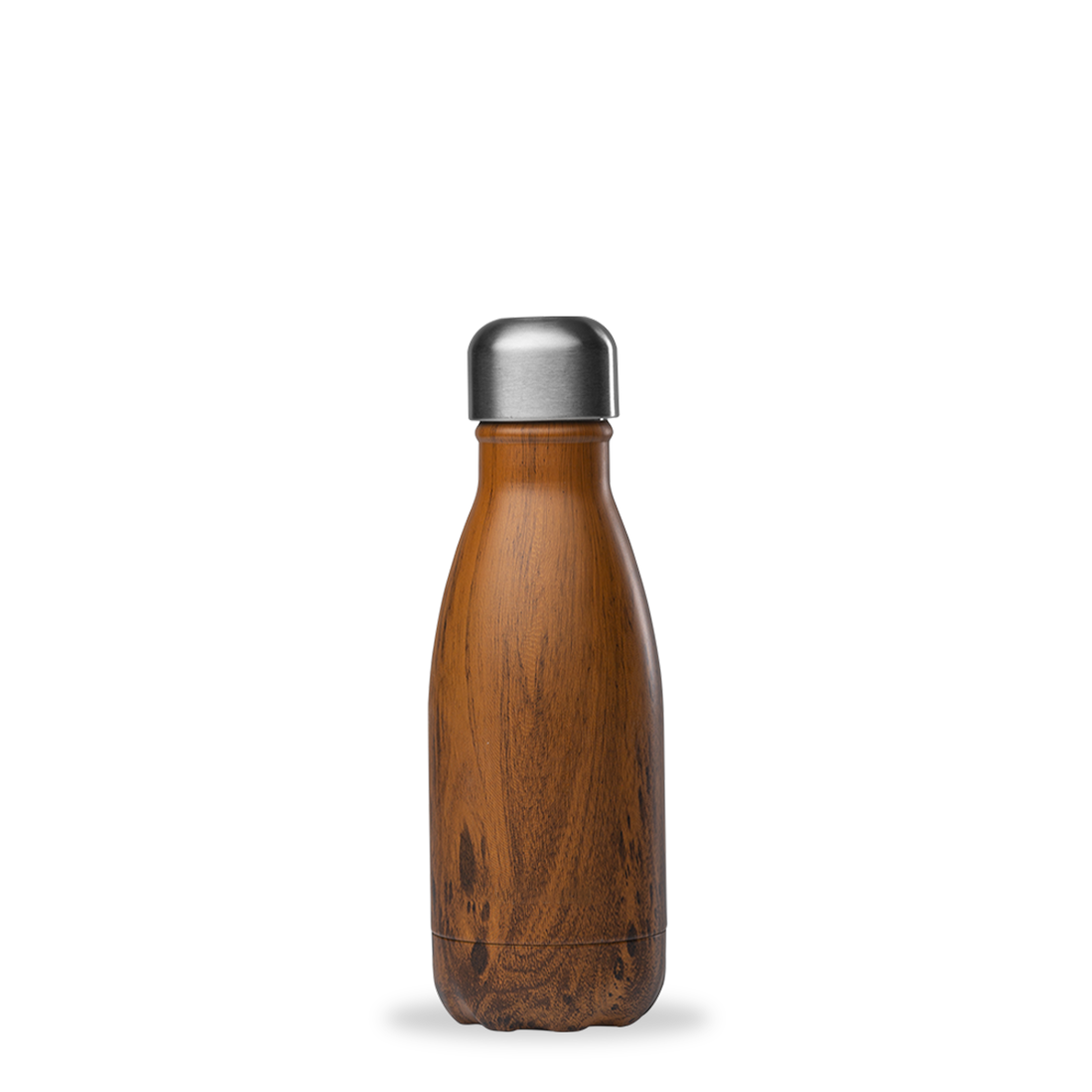 Qwetch Originals Wood termo láhev 500 ml nerez