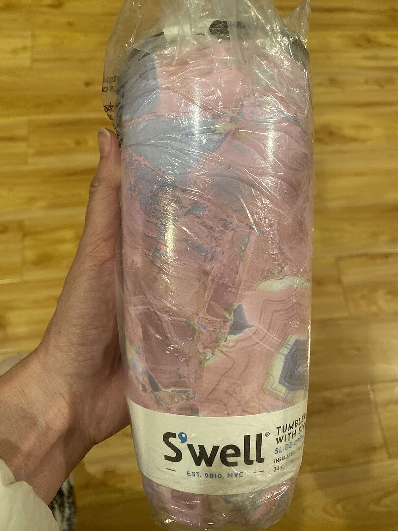 S'well Tumbler with Straw termohrnek 710 ml Onyx chlad 18 hodin