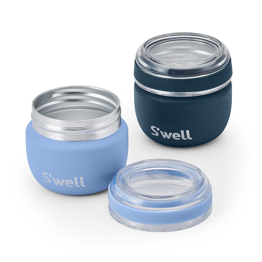 S'well Travel Container Set cestovní lahvičky Pink netekoucí
