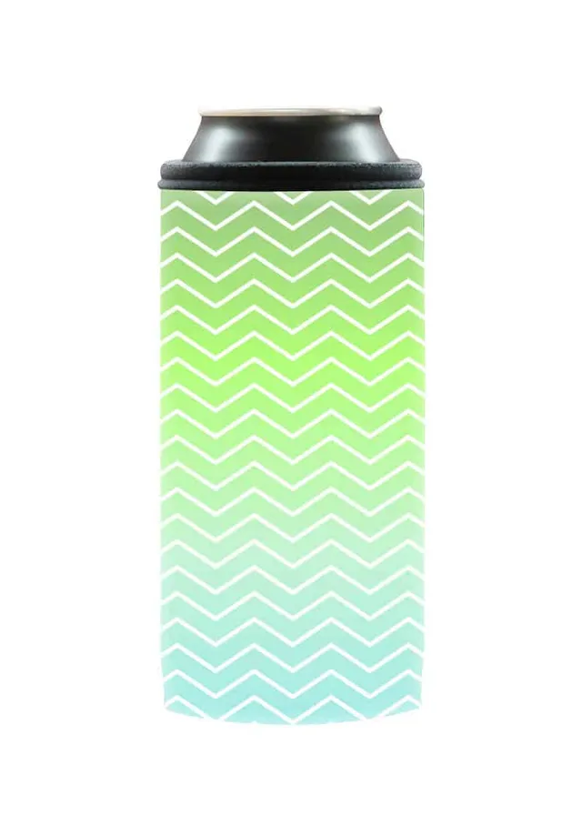 Coolbox Triangle Waves termoobal na plechovku 0,5l neoprenový