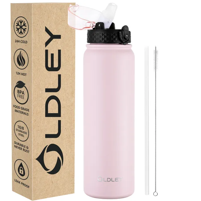 OLDLEY 32oz termoláhev Matte Pink 950ml nerez