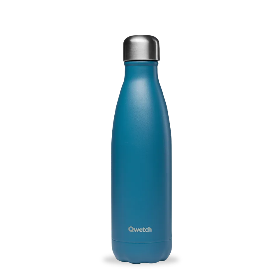 Qwetch Originals Matt Bleu Canard termo láhev 500 ml