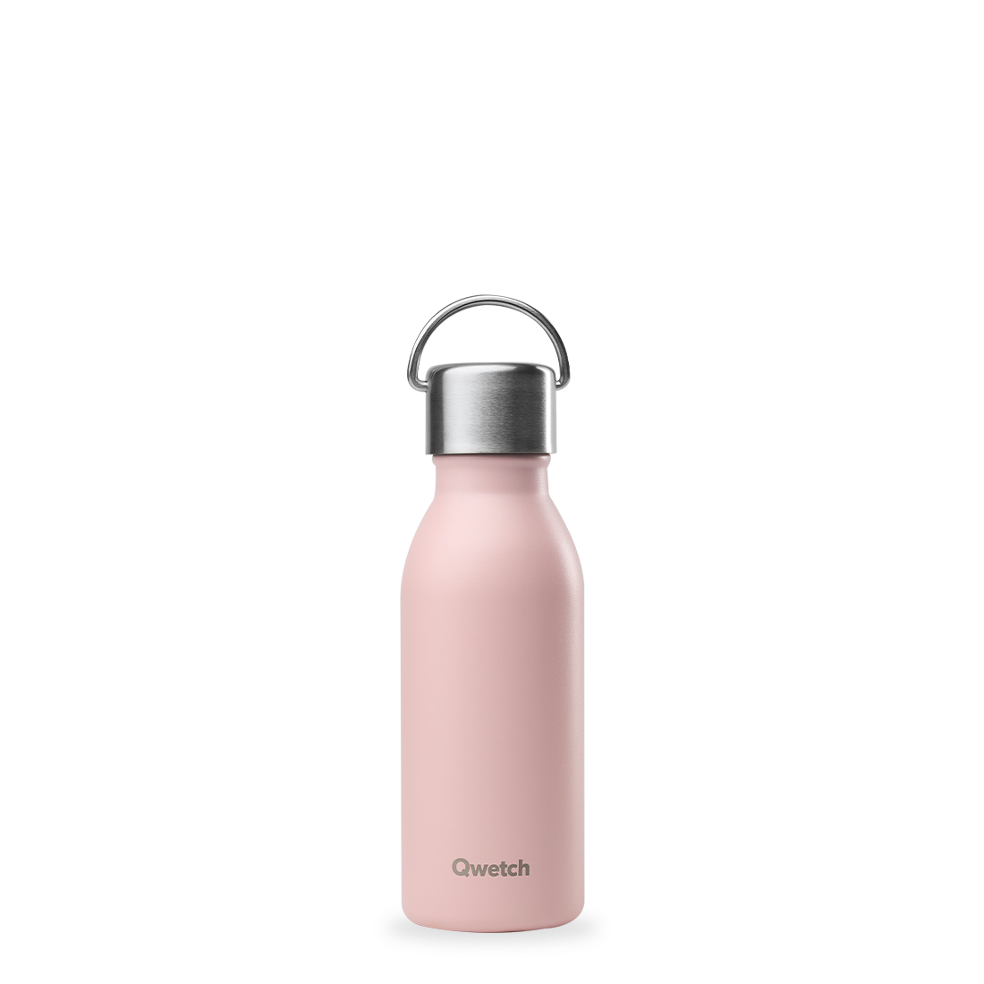 Qwetch Active Pastel Rose termoláhev 600 ml nerez