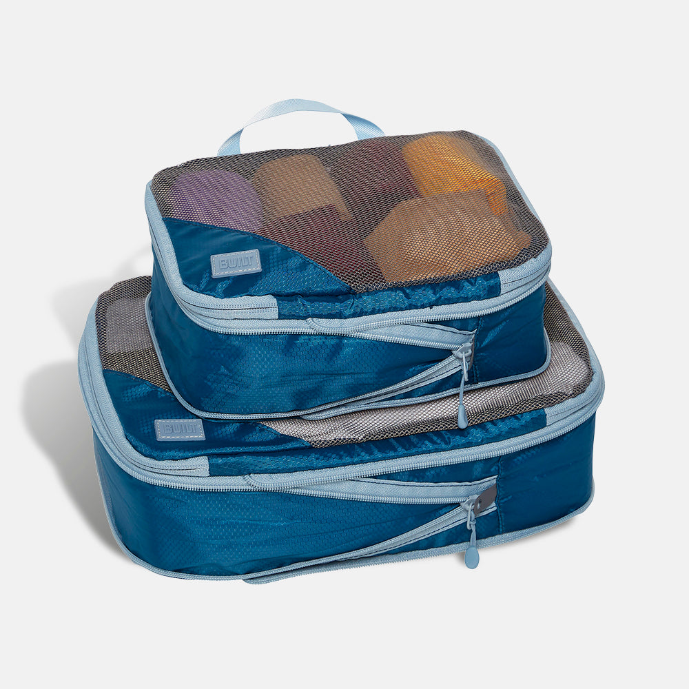 BUILT New York Compression Travel Cube cestovní kostky 2 ks Quiet Shade