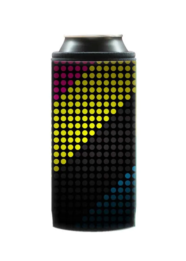 Coolbox termoobal na plechovku 0,5 l Puntíky barevné
