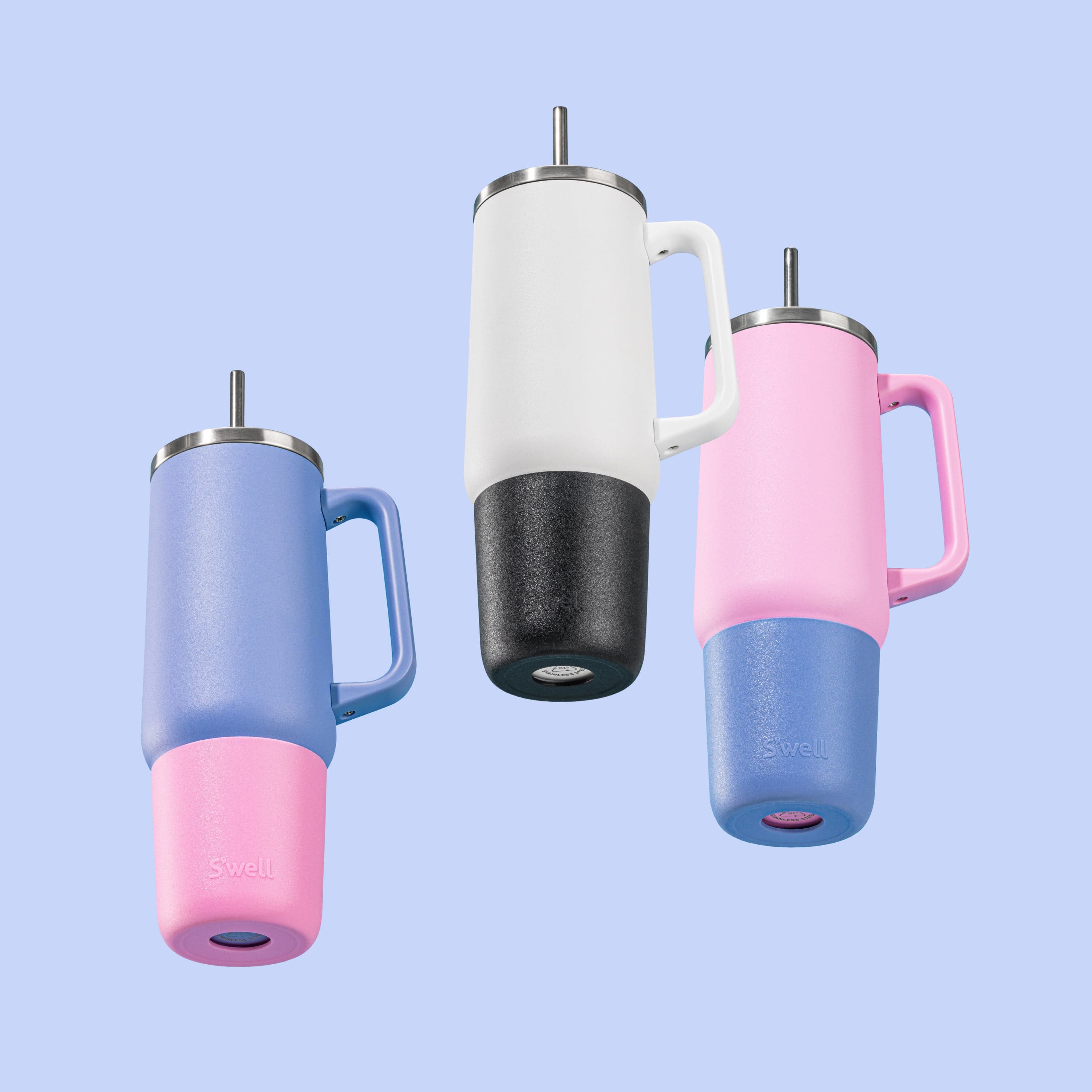 S'well Tumbler XL Bumper 40 oz silikonový spodek Hydrangea