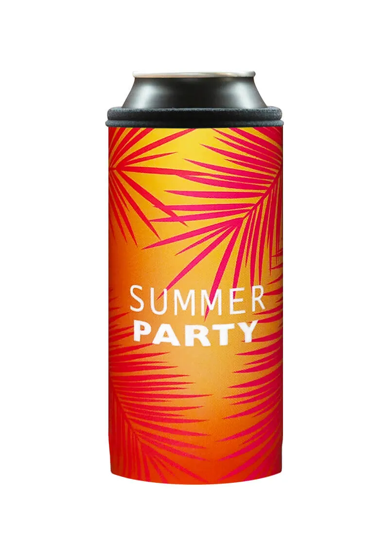 Coolbox Summer Party termoobal na plechovku 0,5 l neopren