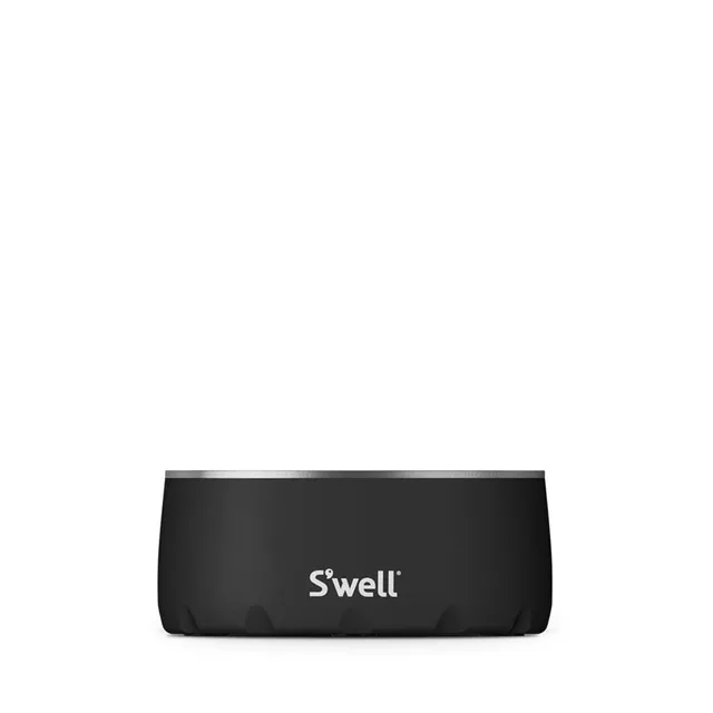 S'well Pet miska pro psy 16oz Onyx nerezová