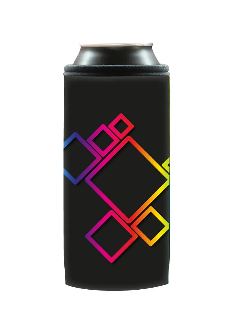 Coolbox termoobal na plechovku 0,5l Neon Squares neopren