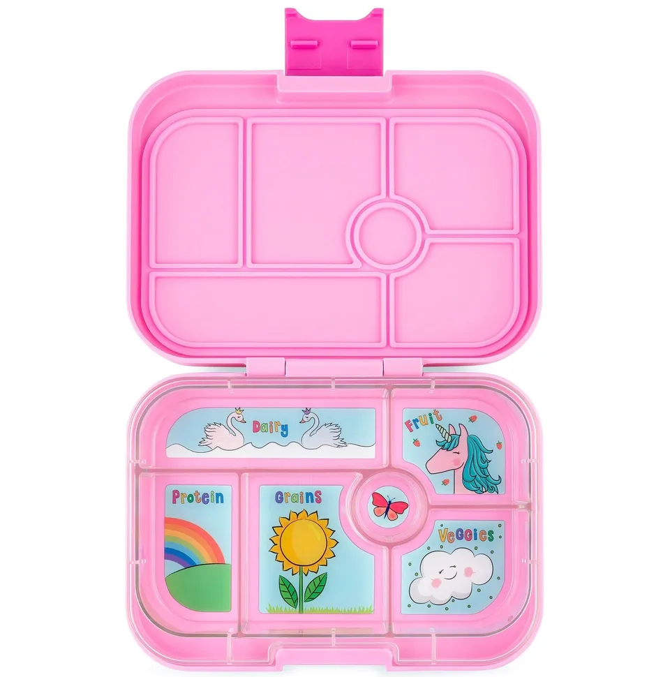 Yumbox Original svačinový box Power Pink 6komorový
