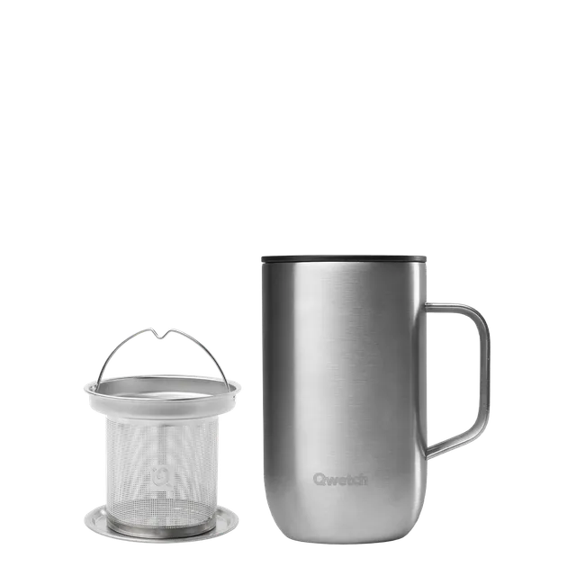 Qwetch Tisanière termohrnek 470 ml inox nerez