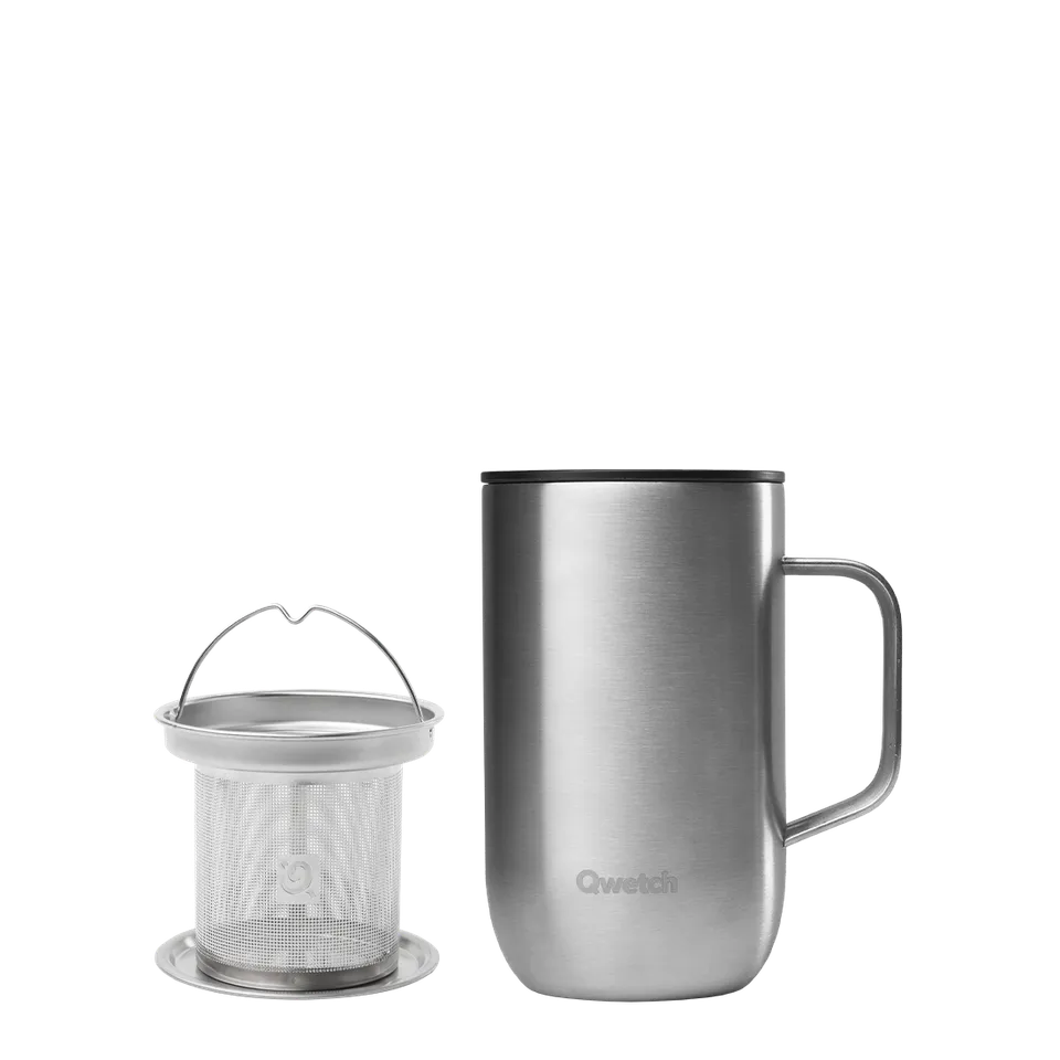 Qwetch Tisanière termohrnek 470 ml inox nerez