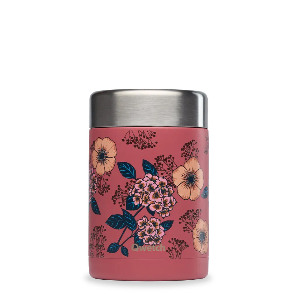 Qwetch Compact termo dóza Anémones 600 ml nerez