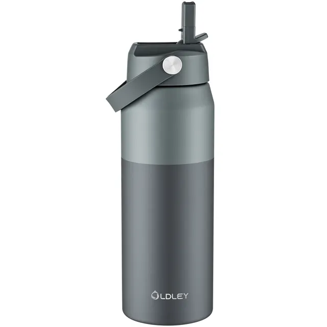Oldley Gradient láhev na vodu 750 ml šedá nerez