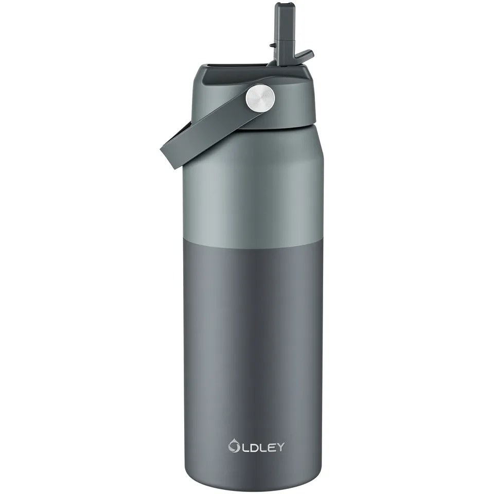 Oldley Gradient láhev na vodu 750 ml šedá nerez