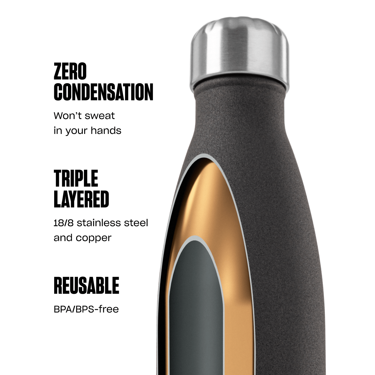 S'well Original Bottle termoska 750 ml Peacock Blue