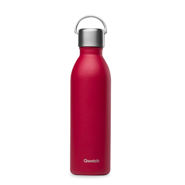 Qwetch Active Matt Grenat termoláhev 600 ml nerez