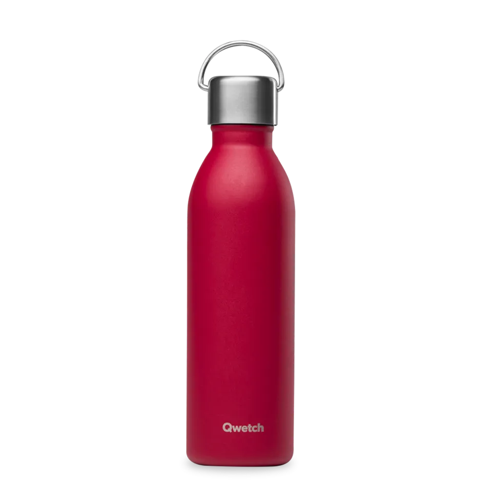 Qwetch Active Matt Grenat termoláhev 600 ml nerez