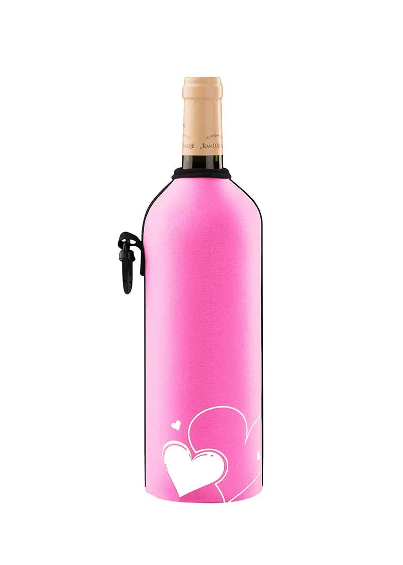 Coolbox Love termoobal na víno 0,7 l metalický