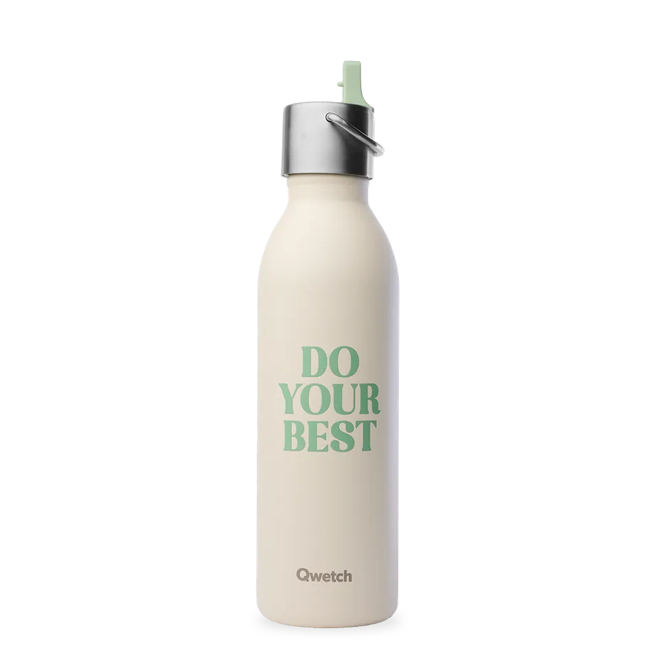 Qwetch Active Level Up Sable termo láhev 600 ml nerez