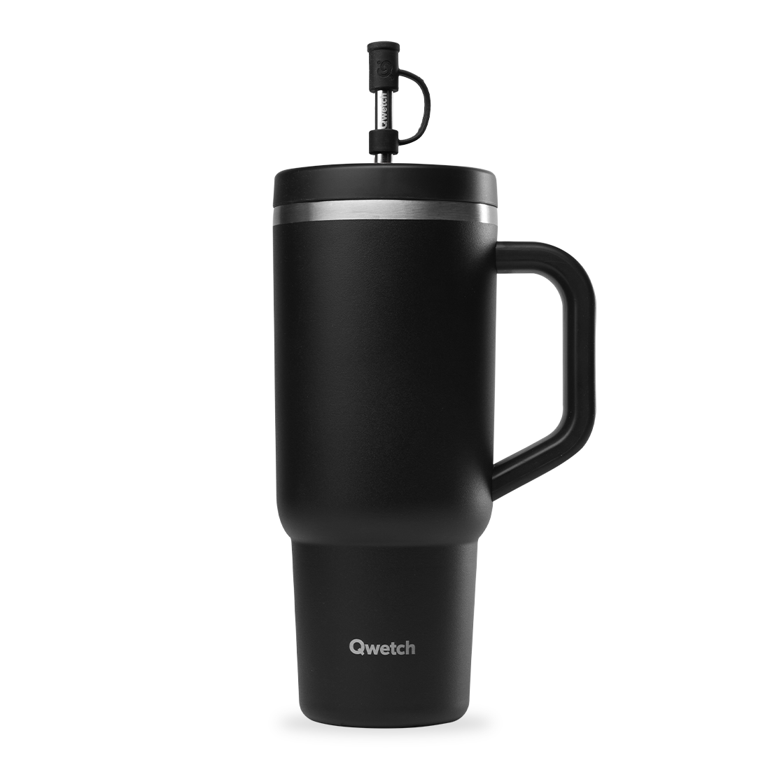 Qwetch Travel Cup 900 ml náhradní víčko černé