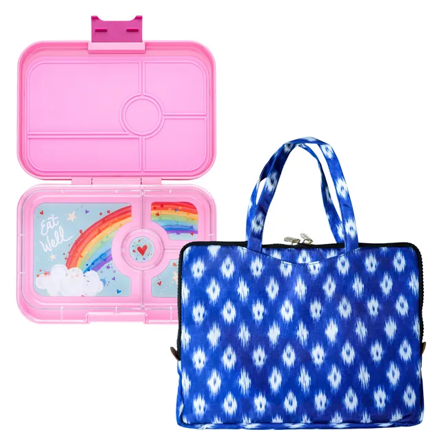 Yumbox Tapas Capri Pink bento box 1 l + Ikat obal