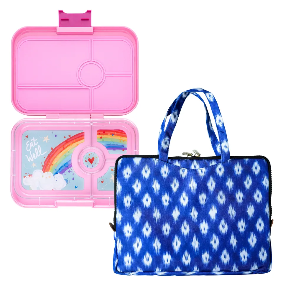 Yumbox Tapas Capri Pink bento box 1 l + Ikat obal