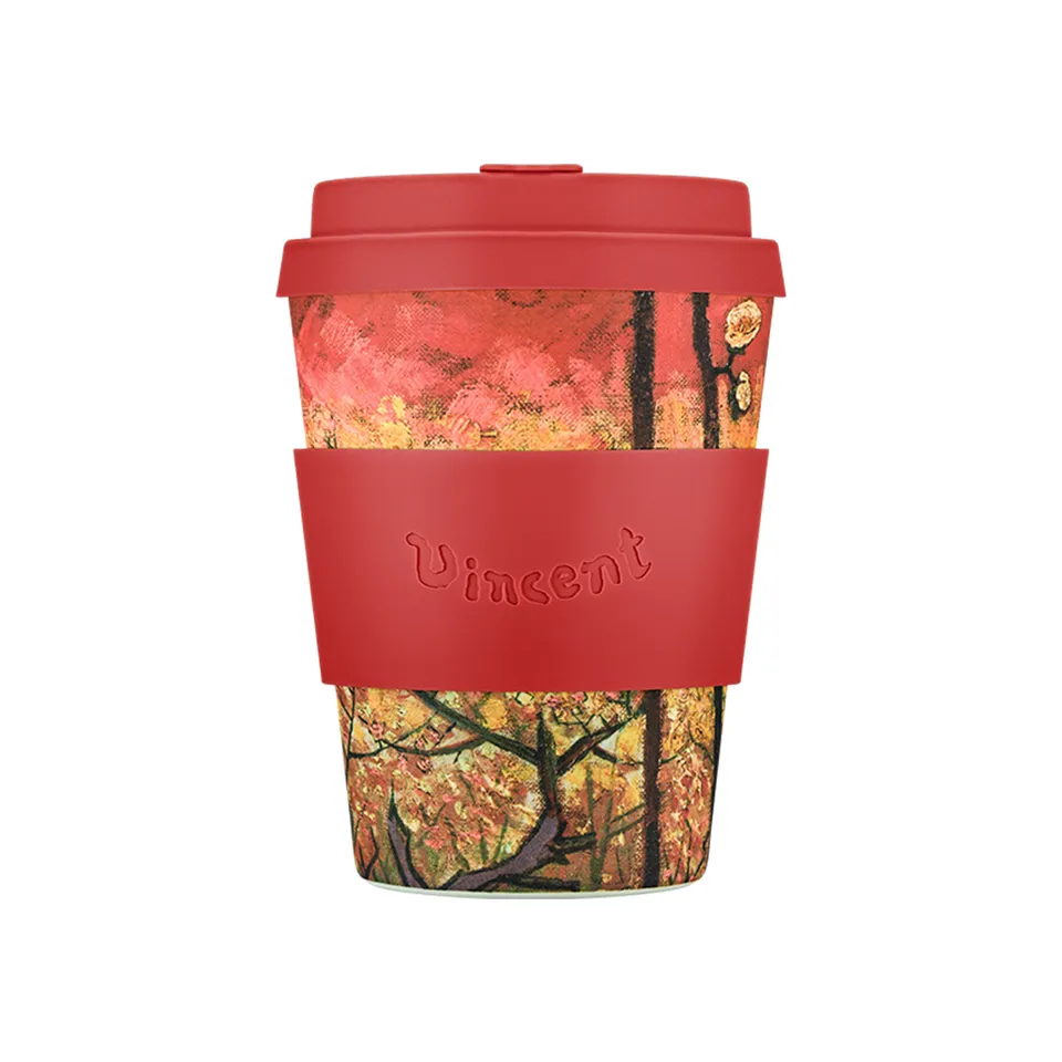 Ecoffee Cup Flowering Plum cestovní kelímek bez BPA