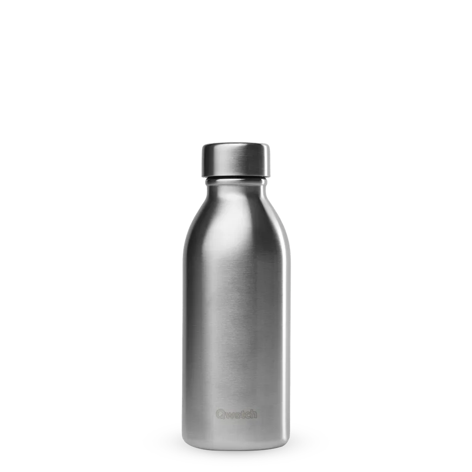 Qwetch Icon Inox nerezová termoláhev 500 ml dvoustěnná do myčky