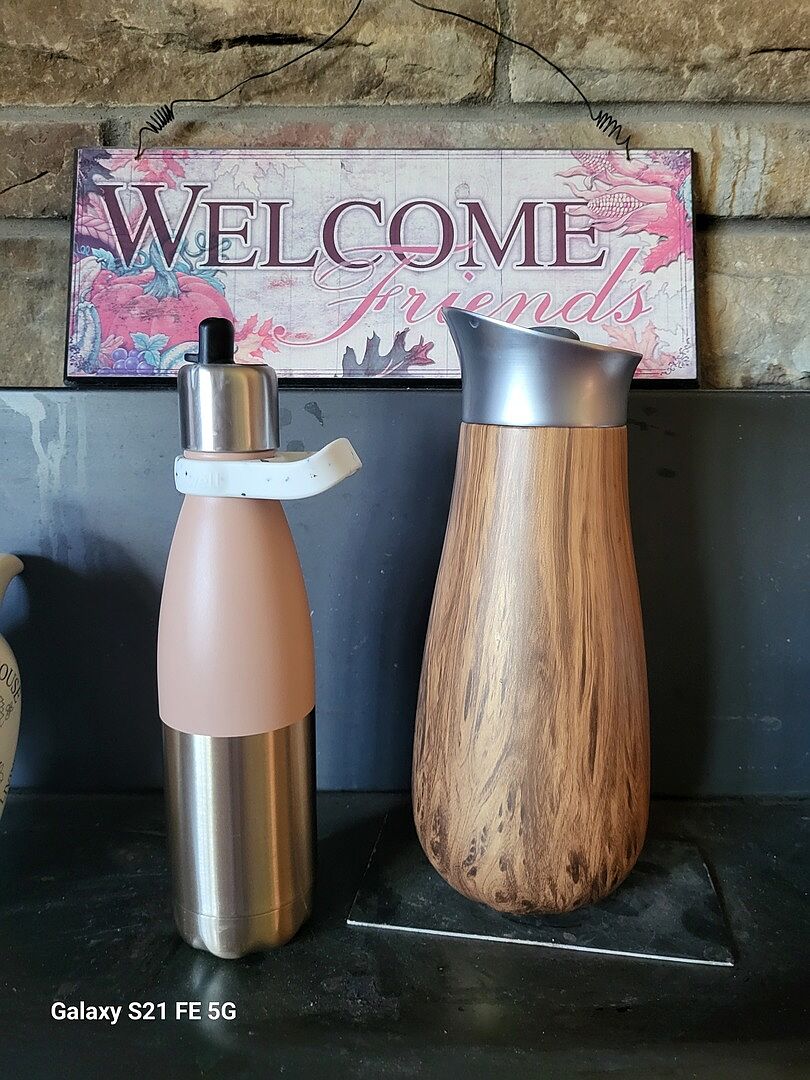 S'well Carafe karafa s víkem Teakwood termo