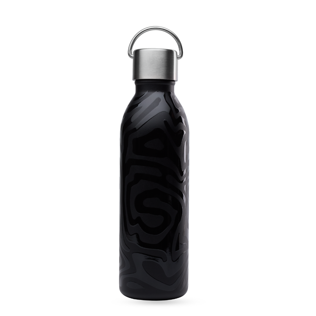 Qwetch Active Camo Noir termoláhev 600 ml černá nerez