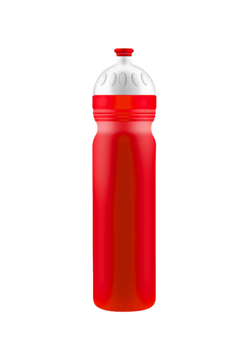 RaB sportovní láhev 1,0 l bez potisku se zátkou bez BPA