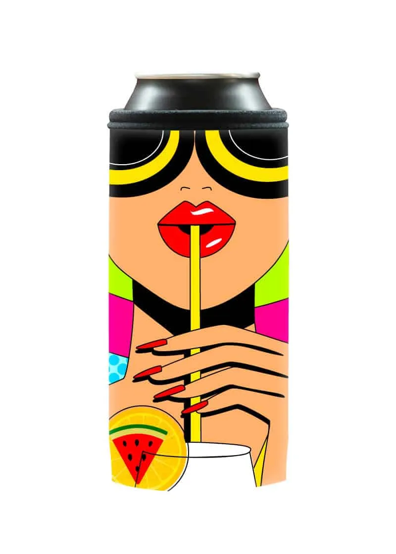 Coolbox Party Girl termoobal na plechovku 0,5 l