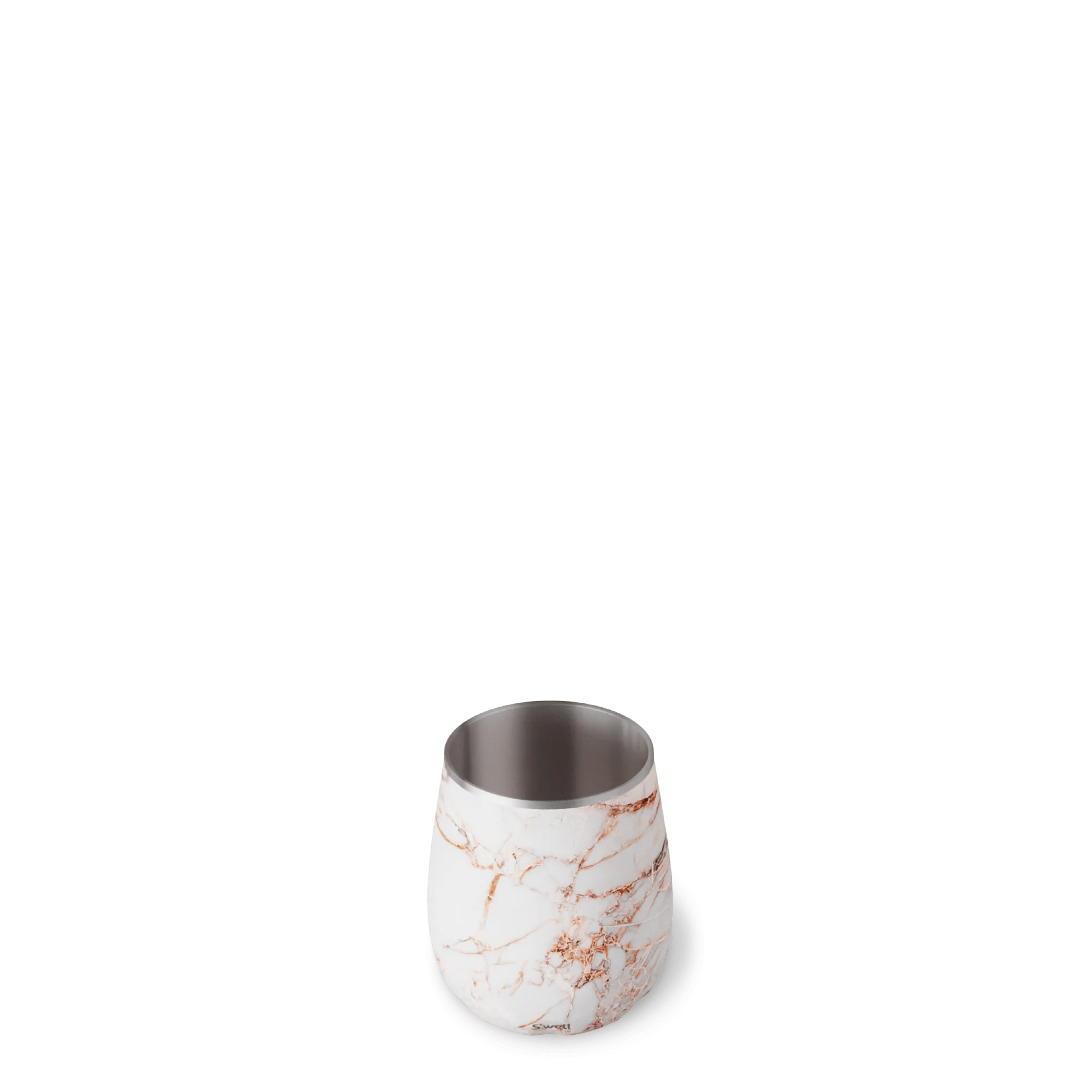 S'well Wine Tumbler 9oz termohrnek Calacatta Gold nerez