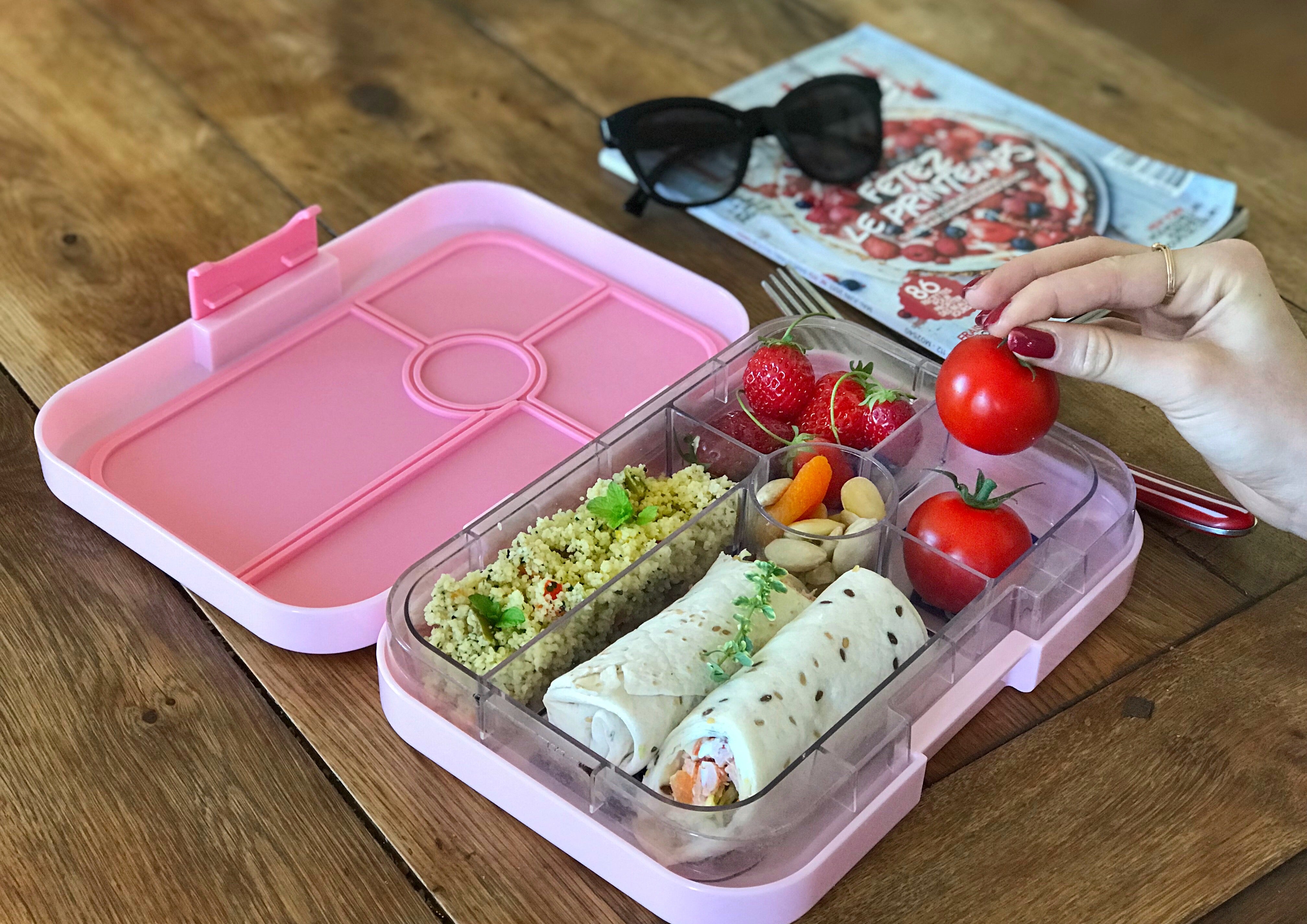 Yumbox Tapas Capri Pink bento box 1 l + Ikat obal