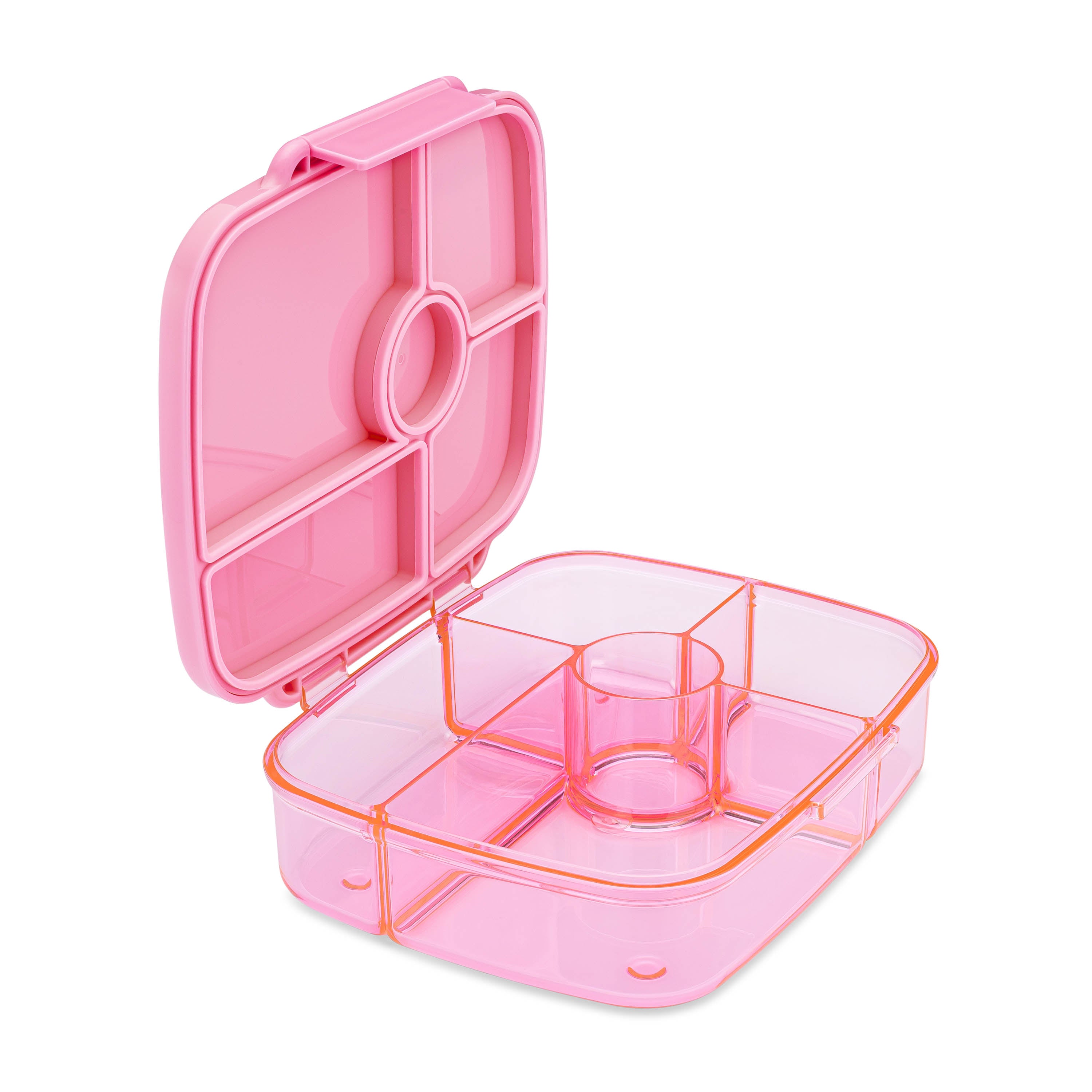 Yumbox Go Large svačinový box 5 přihrádek Sydney Pink