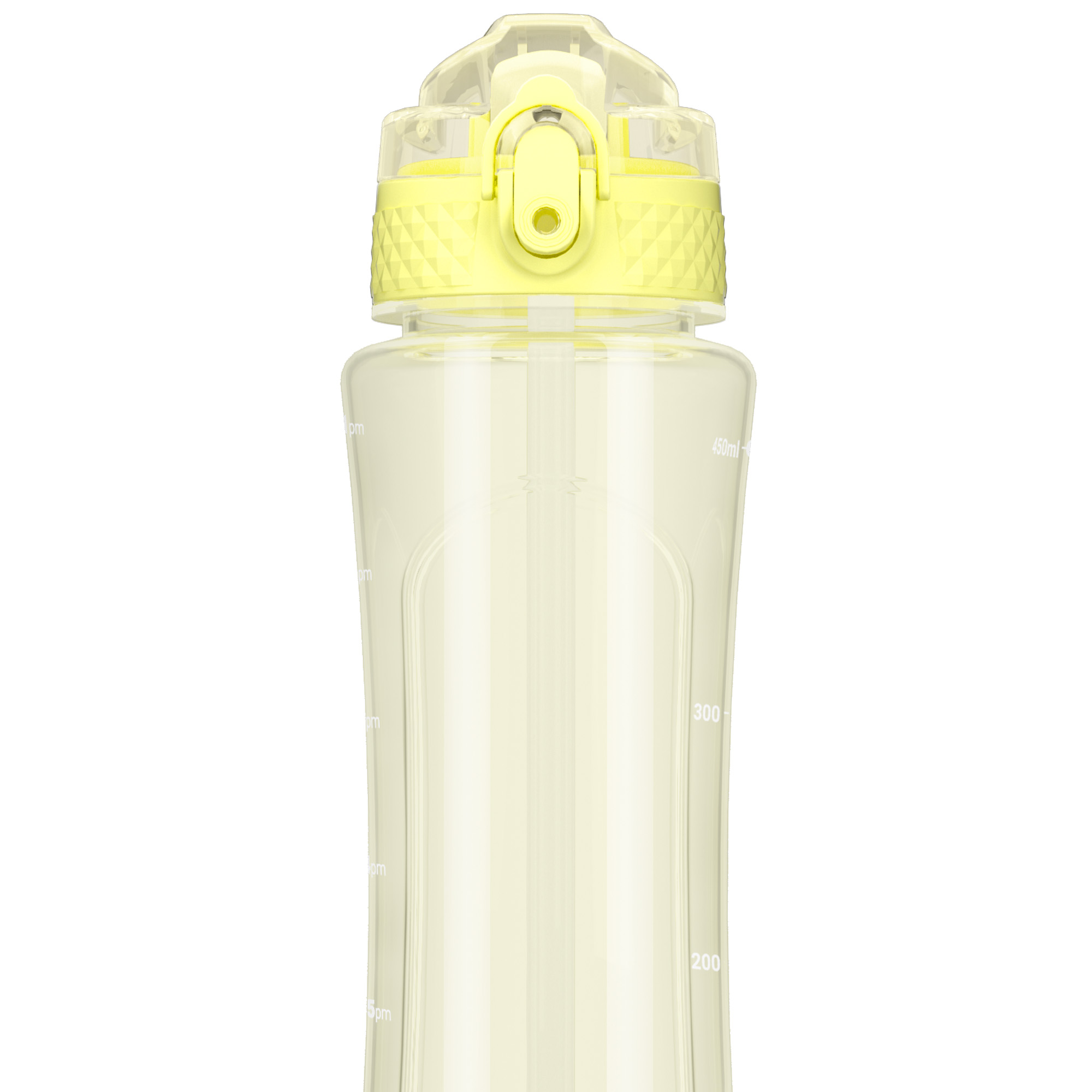 Oldley Kids 15oz dětská láhev žlutá transparentní