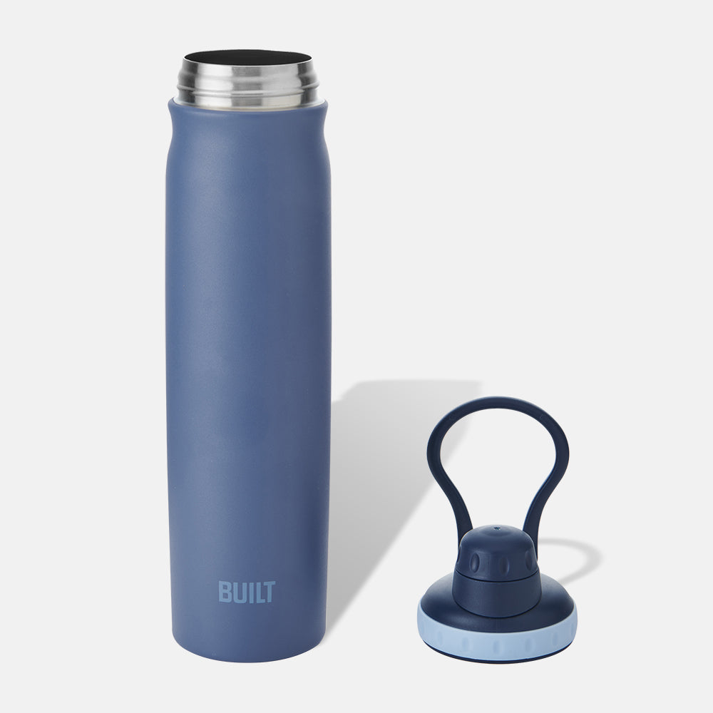 BUILT New York Prospect láhev 710 ml Pacific Blue nerez