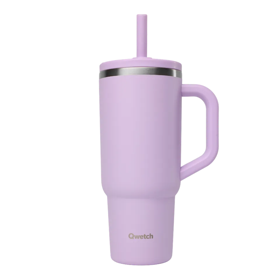 Qwetch Travel Cup termo kelímek 900 ml Pastel Lavande