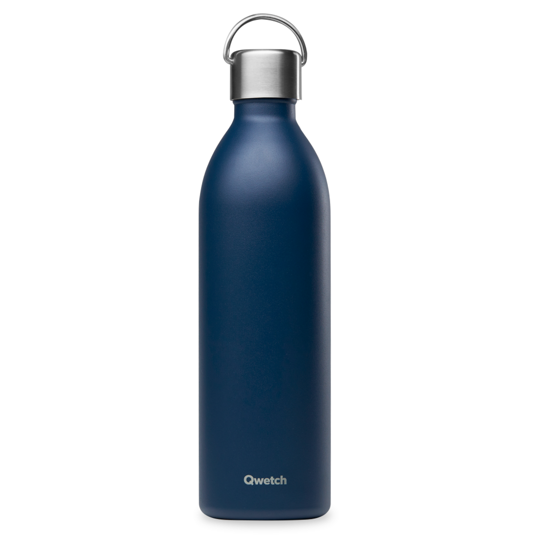 Qwetch Active Bleu Nuit termoláhev 600 ml nerez