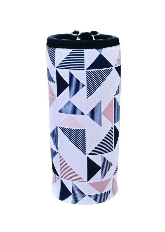 Coolbox Geometric vysoký termoobal na plechovku 0,33l neopren
