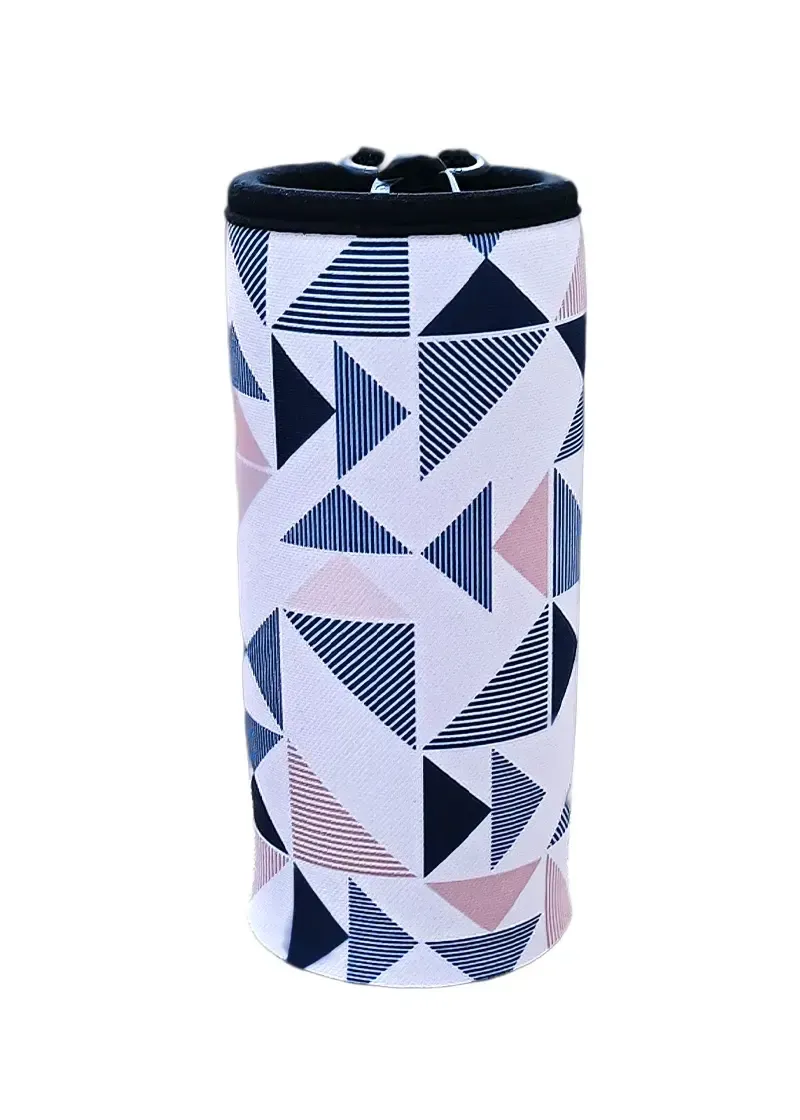 Coolbox Geometric vysoký termoobal na plechovku 0,33l neopren