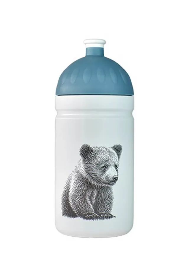 Zdravá lahev Medvěd Kuba láhev 0,5l + zátka bez BPA