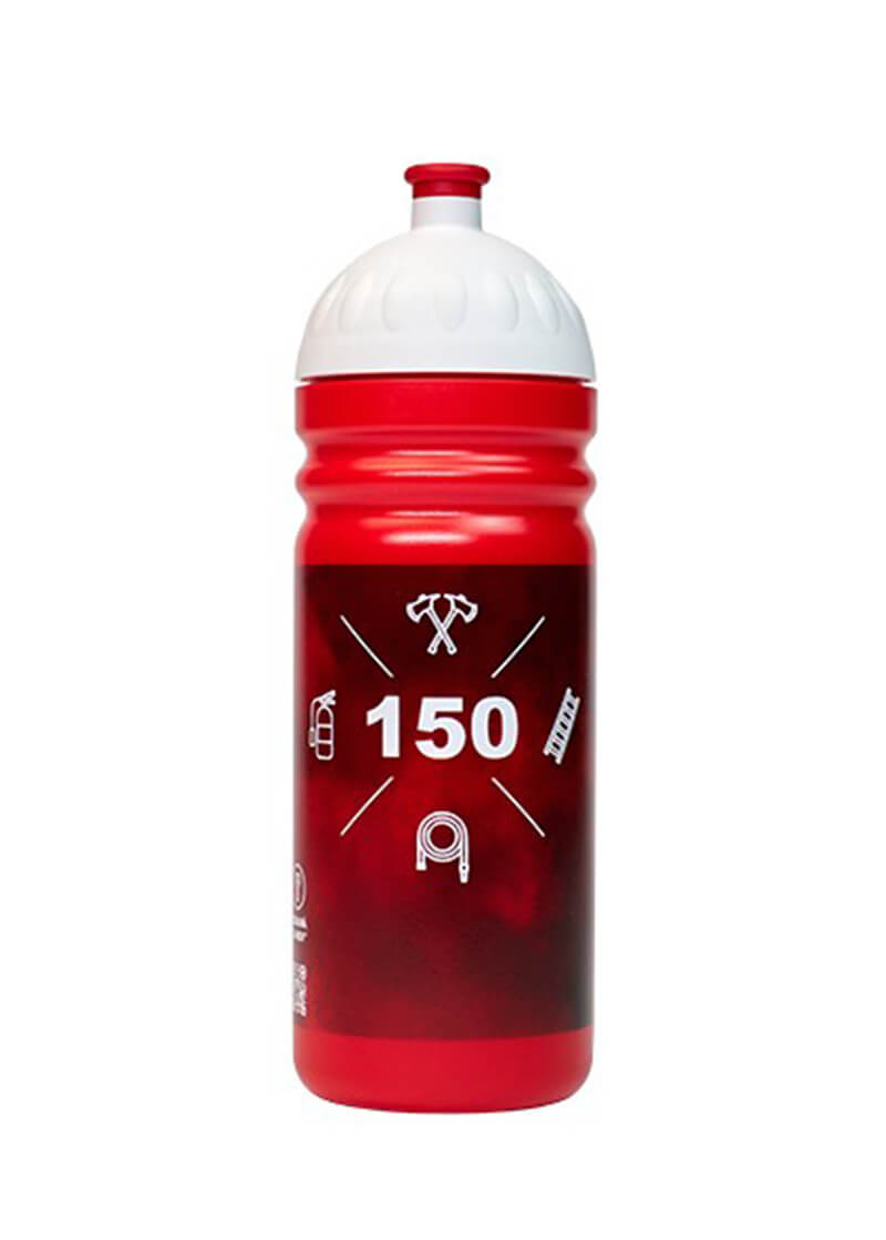 Zdravá lahev Hasiči 0,7l lahev se zátkou zdarma bez BPA